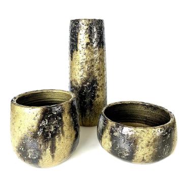 Ceramic Antique Gold/Black