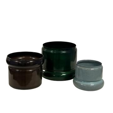 Metal pots 