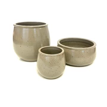 Ceramic reactive flowerpots