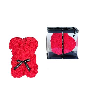 Rose Bear /Heart with box