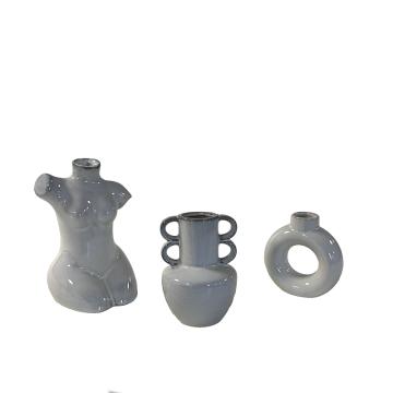 Ceramic Vase Grey
