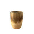 36MJE CERAMIC pot (4) black cream D20
