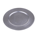 38MYR PLATE SYNTHETIC round edge silver