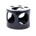 %*68CFB CERAMIC HOLES pot low green D13.