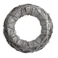 75HYU WOOD wreath wood chip D50