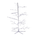 %63JFR WIRE decoration tree silver H40