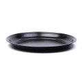 85SQK ZINC plate rnd matt black D45 H4,5