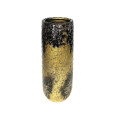 PMTA5 ANTIQUE GOLD/BLACK Vase H40 D13