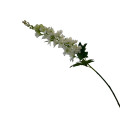 38HRN  SILK FLOWER delphinium white H74