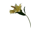 38HRN  SILK FLOWER lily yellow H94