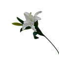 38HRN  SILK FLOWER lily white H72