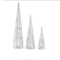 83HCK ROPE lights cone white set/3