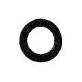 83HCK ROPE lights wreath black 30cm