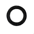 83HCK ROPE lights wreath black 40cm