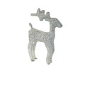 83HCK ROPE lights reindeer white 48cm