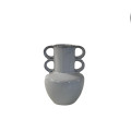 86CYK CERAMIC vase (12) jug 4 handles gr
