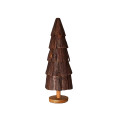 91TXK WOOD x-mas tree brown H63