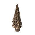 91TXK WOOD x-mas tree dark brown H68