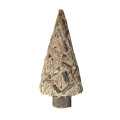 91TXK WOOD x-mas tree white H66