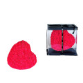 39NNE ROSE heart with pvc box red H23