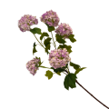 38HRN  SILK FLOWER snowball l. purple H8