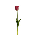 38HRN SILK FLOWER single tulip pink H46