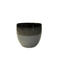 40LCN CERAMIC pot round grey L