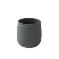 25LCE CERAMIC pot lines grey M