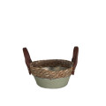29QXE ZINC bucket round grey D17