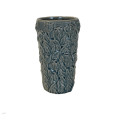 37SDE CERAMIC vase flower lightblue H25