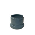 38SHE METAL fat base pot blue S