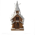 41HCE WOOD church small brown H40 LED
