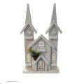41HCE WOOD 2 churches white house H44+l