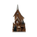 41HCE WOOD church+house brown H38 LED