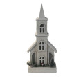 41HCE WOOD church white 3windows H50 LED