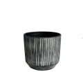 PSVE1 ANTHRACITE (4) flowerpot D24 H22