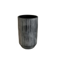 PSVE1 ANTHRACITE vase D19 H30