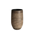 PSVE1 BROWN/PINKISH vase D19 H30