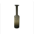 62DPE GLASS bottle shape brown H42.5