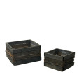 31AHN WOOD square stripehorizonset/2dark