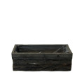 31AHN WOOD tray rectangual L32 dark