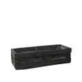 31AHN WOOD tray rectangual L40 dark