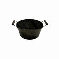 35SQN ZINC roundbucket leaf trans bl H12