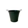 35SQN ZINC bucket w/stripe green H15