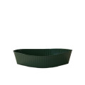 35SQN ZINC canoe w/stripes green H10