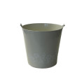 35SQN ZINC bucket creme w brush H25