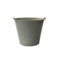 35SQN ZINC bucket creme w brush H21