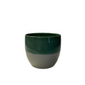 40LCN CERAMIC pot round green L