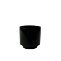 40LCN CERAMIC pot black shining H11.5