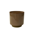 40LCN CERAMIC pot mottled brown L